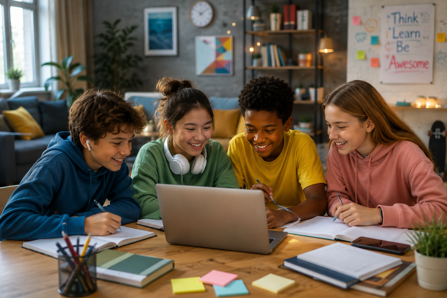 Groupe d'étudiants